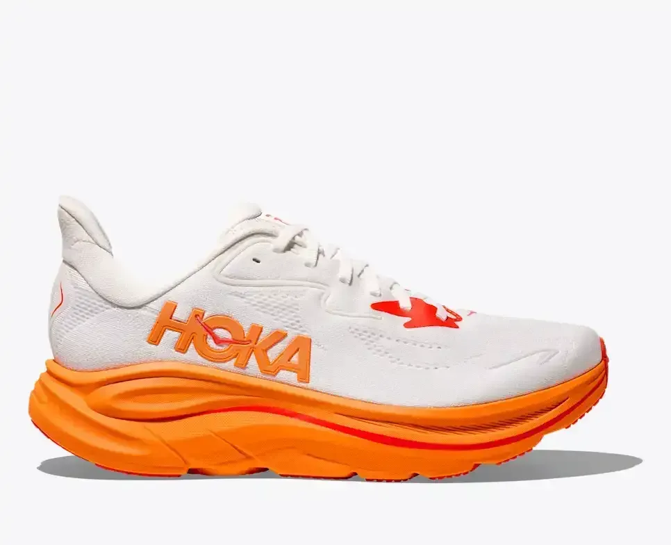 HOKA Clifton 10 Frost Orange Zest (Women’s) - Clifton 10 - front view