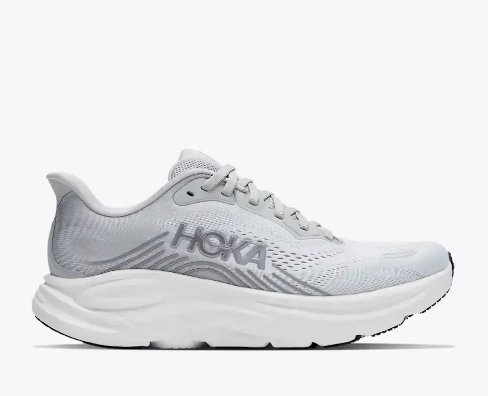 HOKA Clifton 11 Stardust Silver (Women’s) - Road Running Shoes - front view