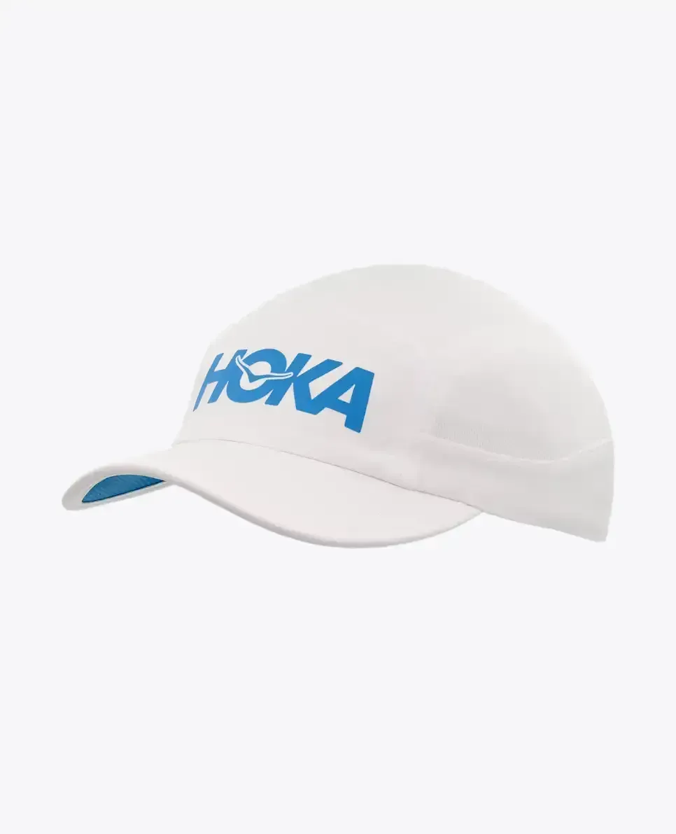 HOKA HOKA Run Hat White - Men's HOKA Exclusives - front view
