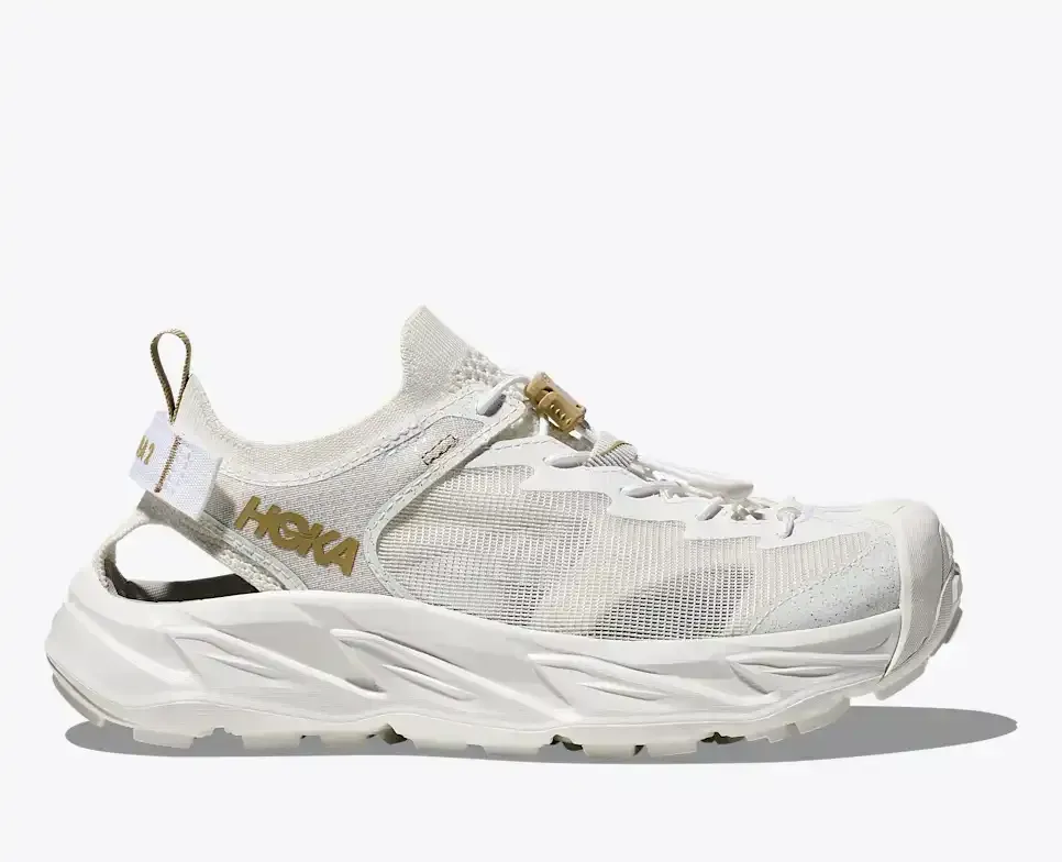 HOKA Hopara 2 White (Women’s) - Hiking Boots & Shoes - front view
