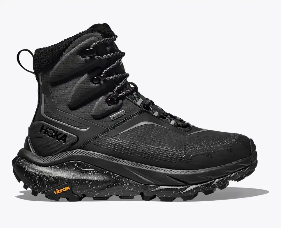 HOKA Kaha 2 Frost GORE-TEX Black - Hiking Boots & Shoes - front view