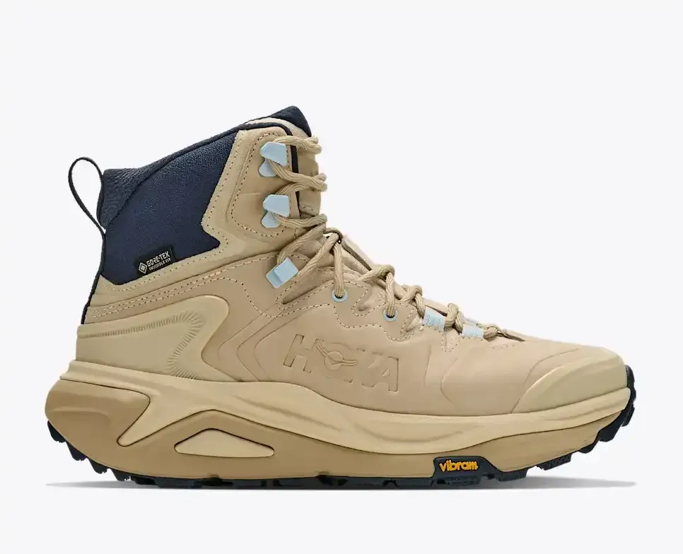 HOKA Kaha 3 GORE-TEX Barley Flour (Women’s) - Hiking Boots & Shoes - front view