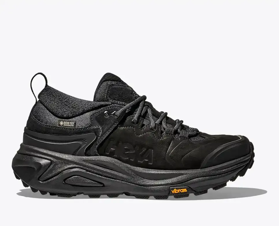 HOKA Kaha 3 Low GORE-TEX Black (Women’s) - Women's Running Shoes - front view