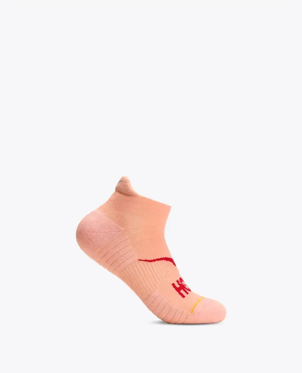 HOKA No-Show Run Sock Sunstone - Men's HOKA Exclusives - front view